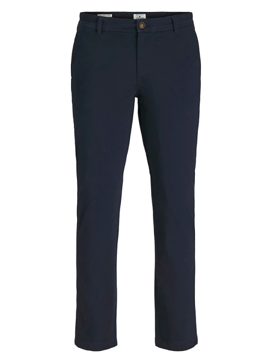 Zdjęcie produktu Jack & Jones Spodnie chino "Bolton" w kolorze szarym rozmiar: W30 / L34