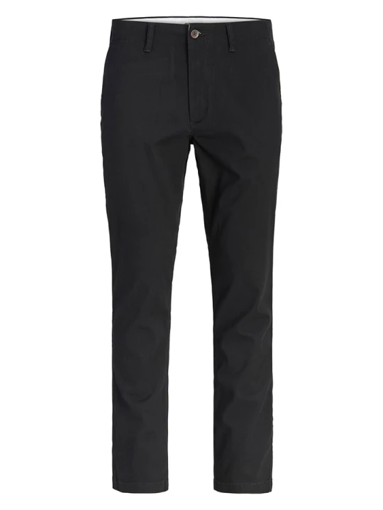 Zdjęcie produktu Jack & Jones Spodnie chino "Marco" w kolorze czarnym rozmiar: W33 / L34