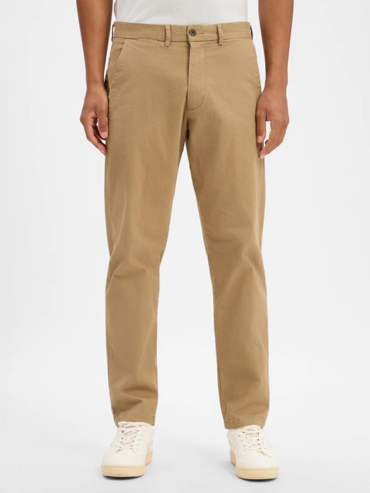 Zdjęcie produktu Jack & Jones spodnie chino Mężczyźni Bawełna brązowy