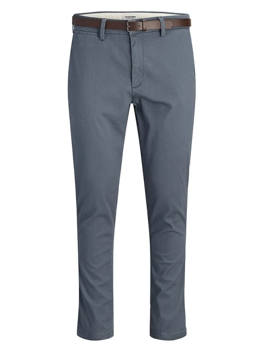 Zdjęcie produktu Jack & Jones Spodnie chino "Pstmarco" w kolorze niebieskim rozmiar: W33 / L34