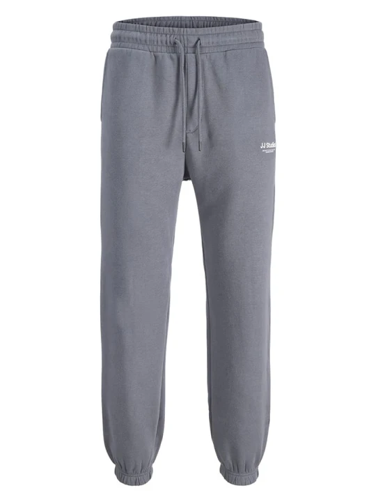 Zdjęcie produktu Jack & Jones Spodnie dresowe "Jpdtkane" w kolorze szarym rozmiar: S