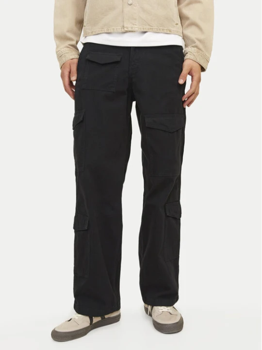 Zdjęcie produktu Jack & Jones Spodnie materiałowe Bill 12258307 Czarny Relaxed Fit