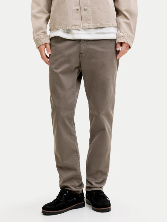 Zdjęcie produktu Jack & Jones Spodnie materiałowe Clark Finn 12293328 Brązowy Regular Fit
