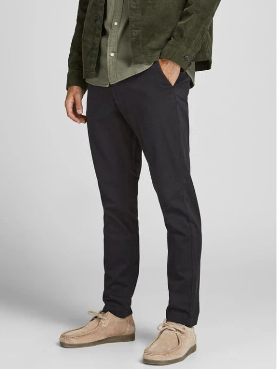 Zdjęcie produktu Jack & Jones Spodnie materiałowe Marco Dave 12174152 Czarny Slim Fit