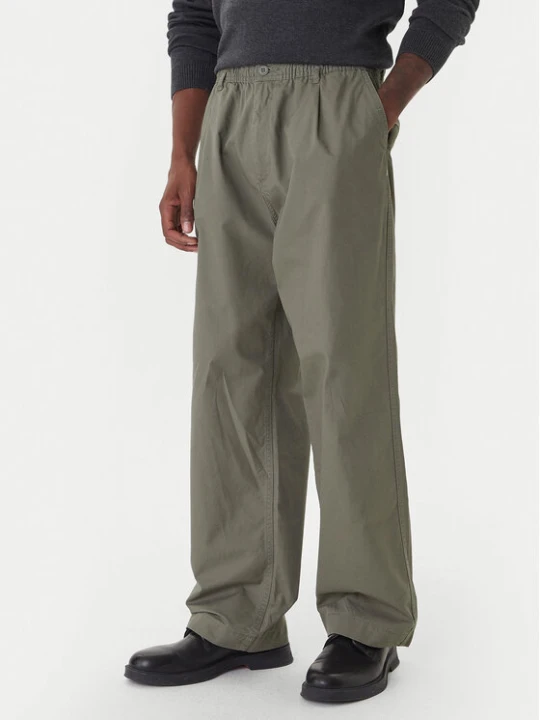 Zdjęcie produktu Jack & Jones Spodnie materiałowe Owen Cade 12282385 Zielony Baggy Fit
