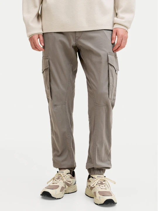 Zdjęcie produktu Jack & Jones Spodnie materiałowe Paul Flake 12139912 Szary Regular Fit