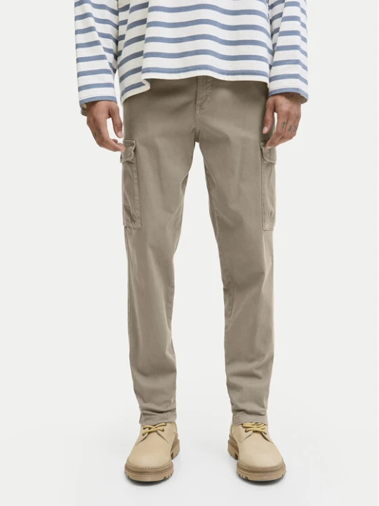 Zdjęcie produktu Jack & Jones Spodnie materiałowe Stace Arthur 12282388 Beżowy Regular Fit