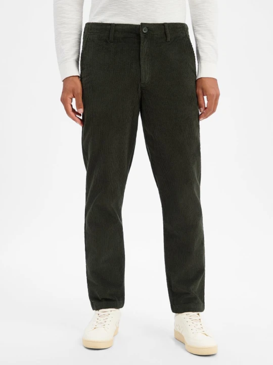 Zdjęcie produktu Jack & Jones spodnie z sztruksu Mężczyźni Bawełna zielony