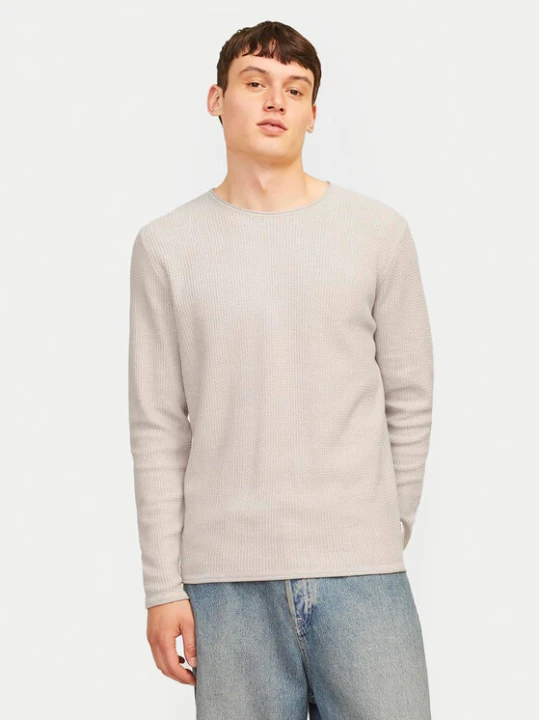 Zdjęcie produktu Jack & Jones Sweter Cooper 12258407 Beżowy Regular Fit