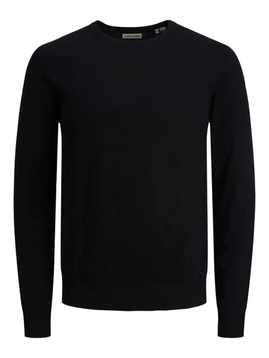 Zdjęcie produktu Jack & Jones Sweter "Emil" w kolorze czarnym rozmiar: S