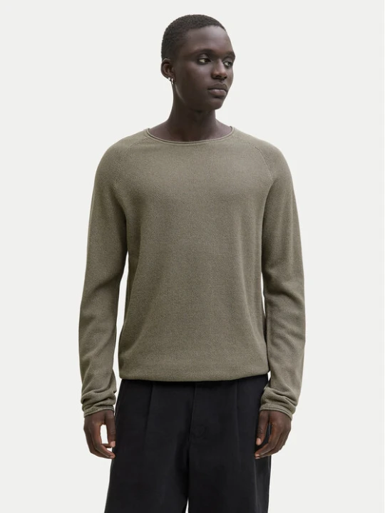 Zdjęcie produktu Jack & Jones Sweter Hill 12157321 Beżowy Regular Fit