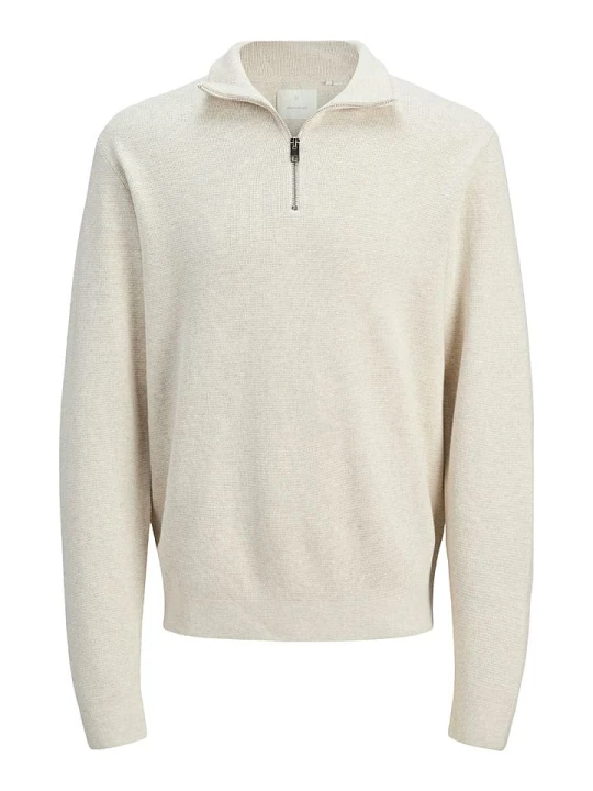 Zdjęcie produktu Jack & Jones Sweter "Milano" w kolorze kremowym rozmiar: XL