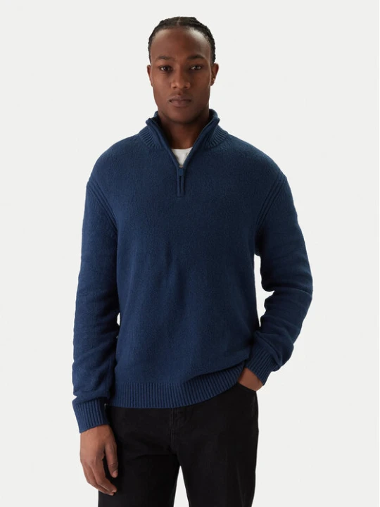 Zdjęcie produktu Jack & Jones Sweter Point 12287316 Niebieski Relaxed Fit