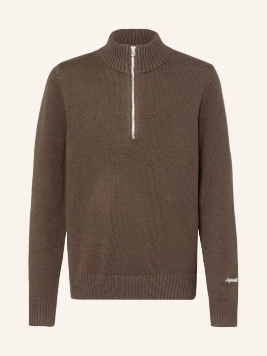 Zdjęcie produktu Jack&Jones Sweter Typu Troyer Jornorrebro grau CIEMNOBRĄZOWY