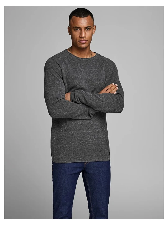 Zdjęcie produktu Jack & Jones Sweter w kolorze antracytowym rozmiar: XL