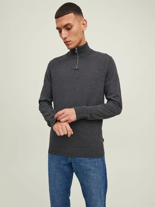 Zdjęcie produktu Jack & Jones Sweter w kolorze antracytowym rozmiar: XL