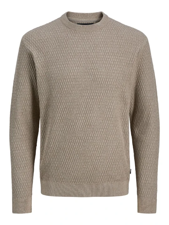 Zdjęcie produktu Jack & Jones Sweter w kolorze beżowym rozmiar: S