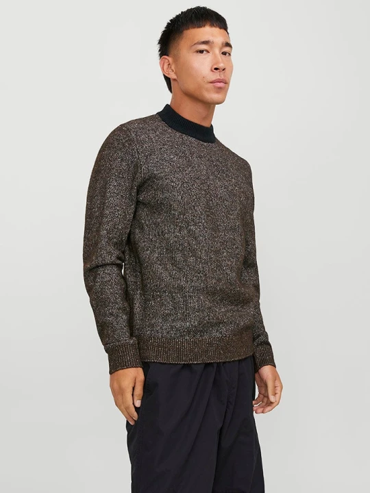 Zdjęcie produktu Jack & Jones Sweter w kolorze brązowym rozmiar: XL