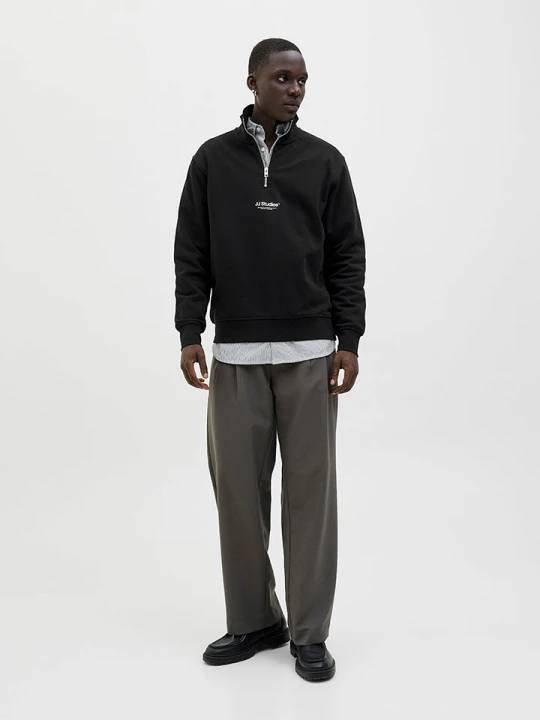 Zdjęcie produktu Jack & Jones Sweter w kolorze czarnym rozmiar: L