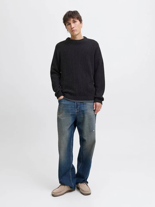 Zdjęcie produktu Jack & Jones Sweter w kolorze czarnym rozmiar: S