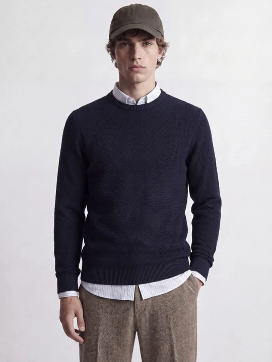 Zdjęcie produktu Jack & Jones Sweter w kolorze granatowym rozmiar: XXL