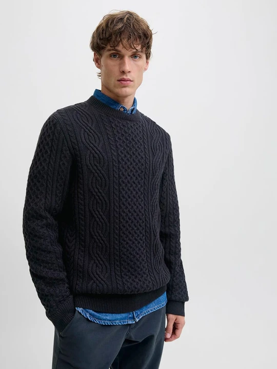 Zdjęcie produktu Jack & Jones Sweter w kolorze granatowym rozmiar: XL
