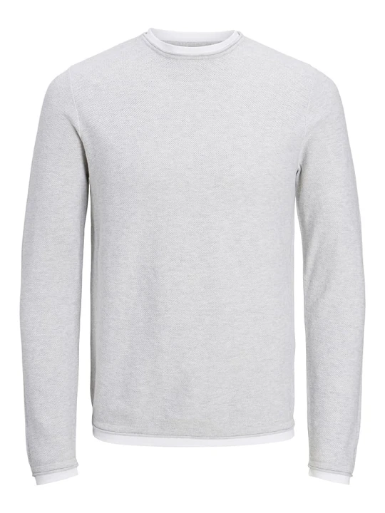Zdjęcie produktu Jack & Jones Sweter w kolorze jasnoszarym rozmiar: XXL