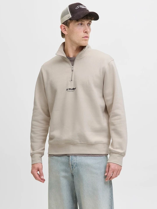 Zdjęcie produktu Jack & Jones Sweter w kolorze kremowym rozmiar: L