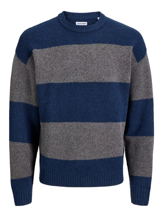 Zdjęcie produktu Jack & Jones Sweter w kolorze szaro-granatowym rozmiar: S