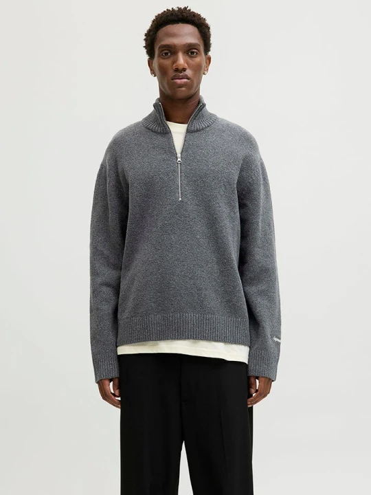 Zdjęcie produktu Jack & Jones Sweter w kolorze szarym rozmiar: S
