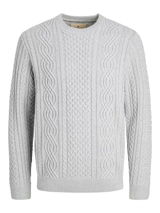 Zdjęcie produktu Jack & Jones Sweter w kolorze szarym rozmiar: XL