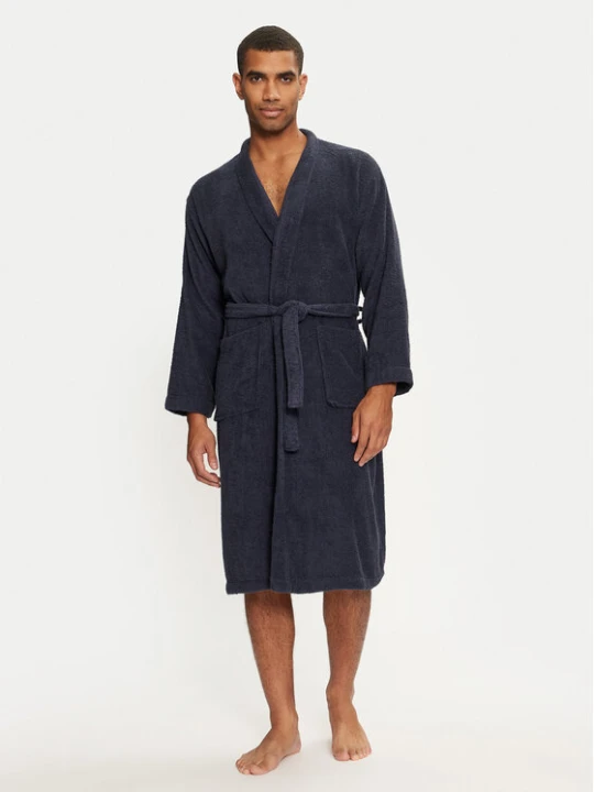 Zdjęcie produktu Jack & Jones Szlafrok 12243624 Granatowy