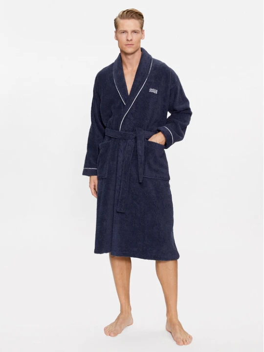 Zdjęcie produktu Jack & Jones Szlafrok 12245342 Granatowy