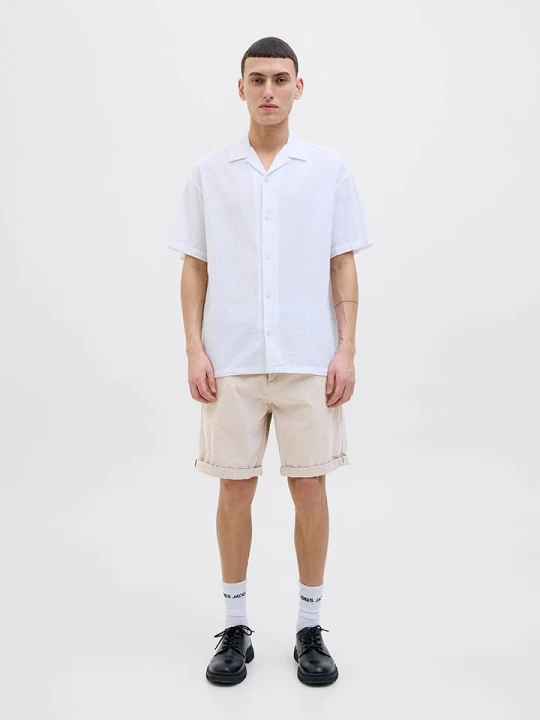 Zdjęcie produktu Jack & Jones Szorty chino w kolorze beżowym rozmiar: M