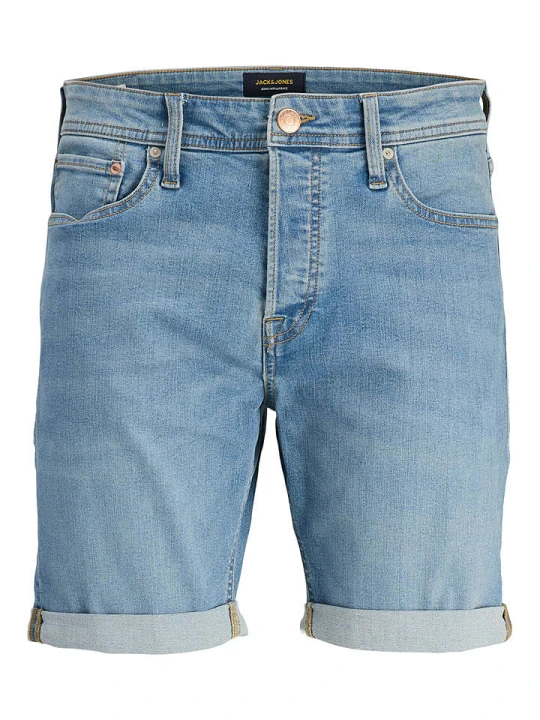 Zdjęcie produktu Jack & Jones Szorty dżinsowe "Rick" w kolorze błękitnym rozmiar: M