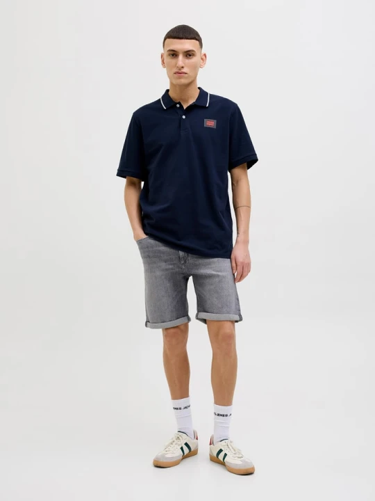 Zdjęcie produktu Jack & Jones Szorty dżinsowe w kolorze szarym rozmiar: M