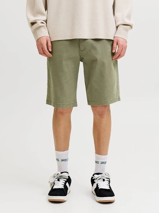 Zdjęcie produktu Jack & Jones Szorty "Fred" w kolorze khaki rozmiar: XXL