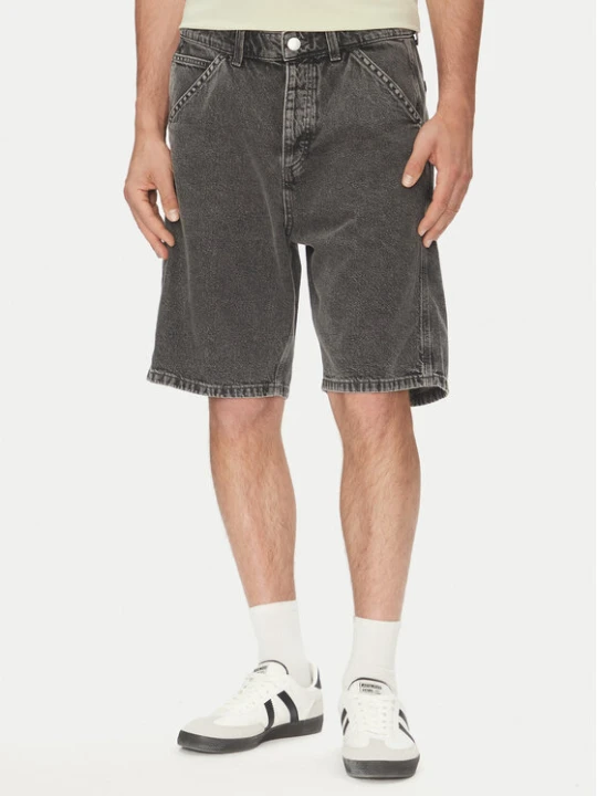 Zdjęcie produktu Jack & Jones Szorty jeansowe Alex 12273238 Szary Baggy Fit