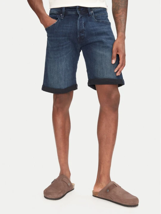 Zdjęcie produktu Jack & Jones Szorty jeansowe Rick 12269608 Niebieski Regular Fit