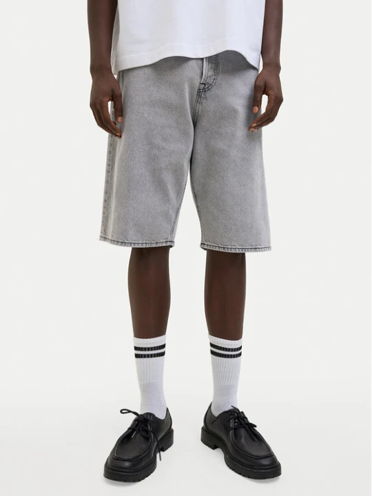 Zdjęcie produktu Jack & Jones Szorty jeansowe Ron 12278463 Szary Regular Fit