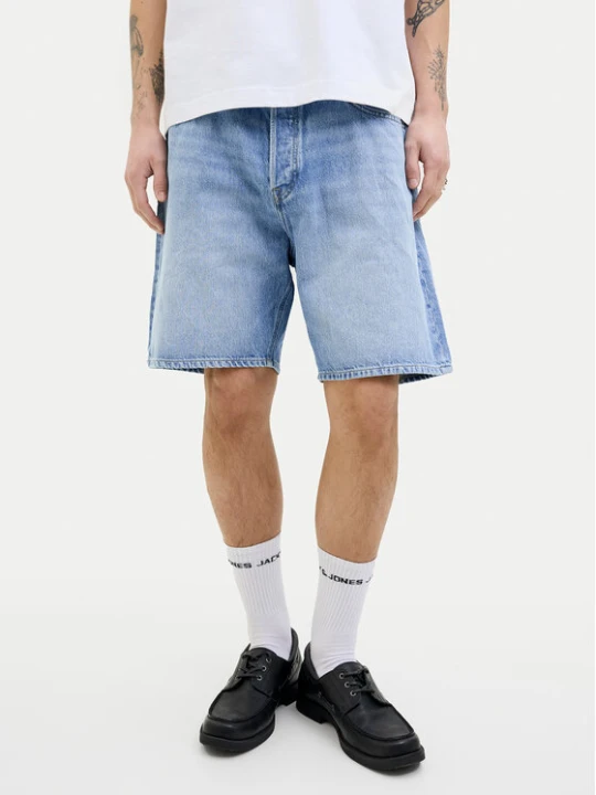 Zdjęcie produktu Jack & Jones Szorty jeansowe Tony 12269533 Niebieski Loose Fit