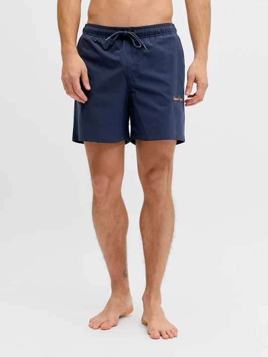 Zdjęcie produktu Jack & Jones Szorty kąpielowe "Maui" w kolorze granatowym rozmiar: XL