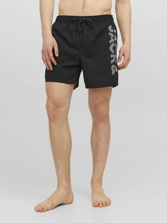 Zdjęcie produktu Jack & Jones Szorty kąpielowe w kolorze czarnym rozmiar: M