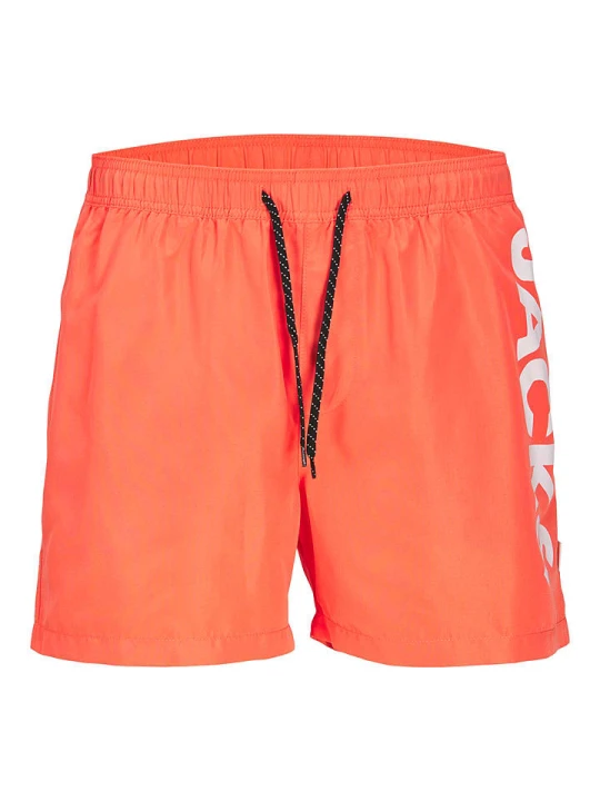 Zdjęcie produktu Jack & Jones Szorty kąpielowe w kolorze pomarańczowym rozmiar: L