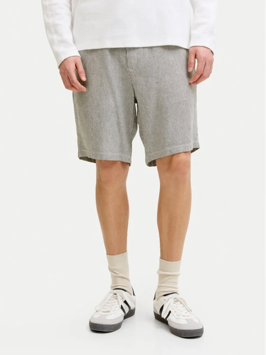Zdjęcie produktu Jack & Jones Szorty materiałowe Ace Mykonos 12269376 Écru Regular Fit Kremowy