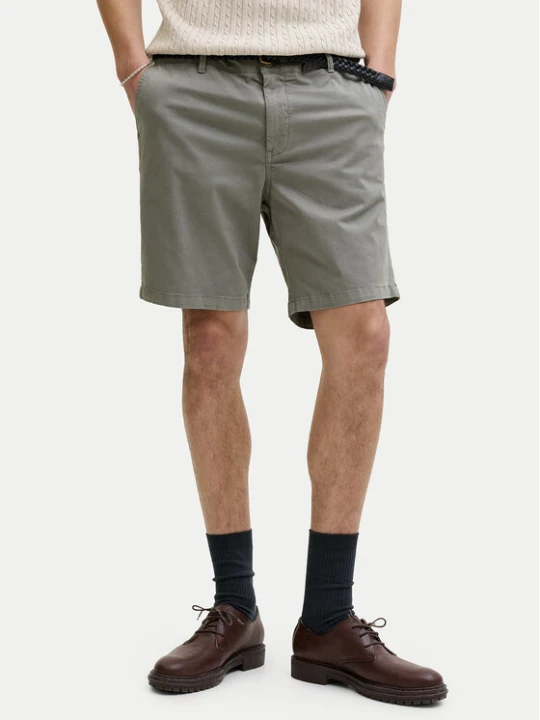 Zdjęcie produktu Jack & Jones Szorty materiałowe Ace Vance 12293005 Zielony ciemny Relaxed Fit
