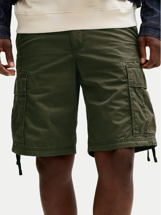Zdjęcie produktu Jack & Jones Szorty materiałowe Cole Frank 12291369 Zielony Regular Fit