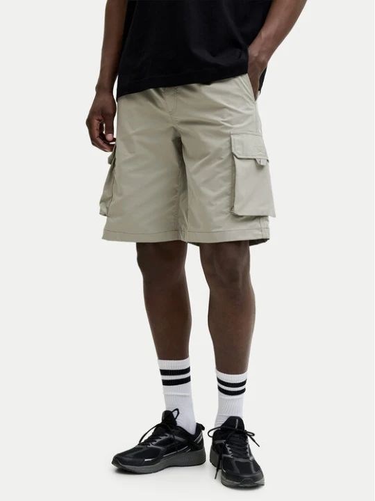 Zdjęcie produktu Jack & Jones Szorty materiałowe Cole Ivan 12288611 Zielony Regular Fit