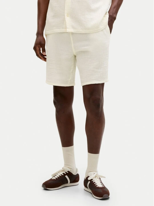 Zdjęcie produktu Jack & Jones Szorty materiałowe Jaiden 12274758 Biały Relaxed Fit