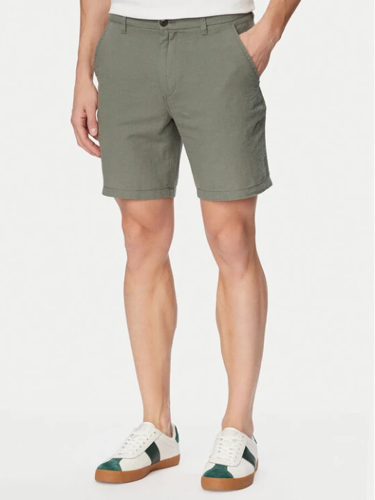 Zdjęcie produktu Jack & Jones Szorty materiałowe Stace Summer 12248627 Khaki Regular Fit